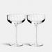 Small Coupe Set for Two - Fluted